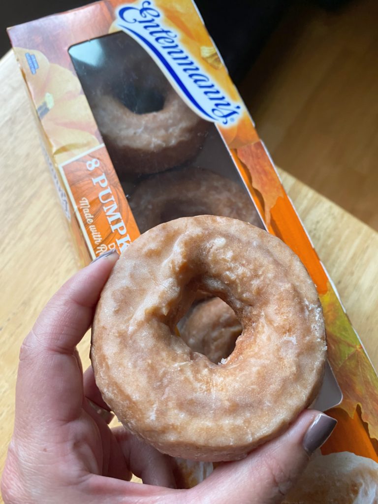 Entenmann's pumpkin doughnuts