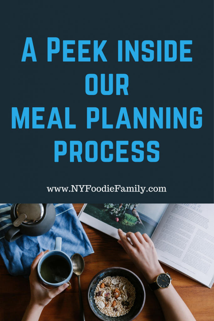 Check out how I make our family's weekly meal plan. 