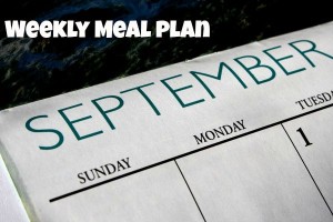 September Meal Plan