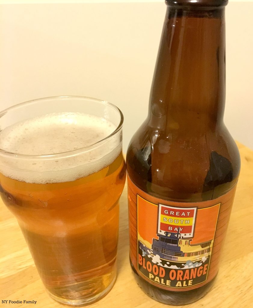 Great South Bay Brewery Blood Orange Pale Ale {Thirsty Thursday} NY