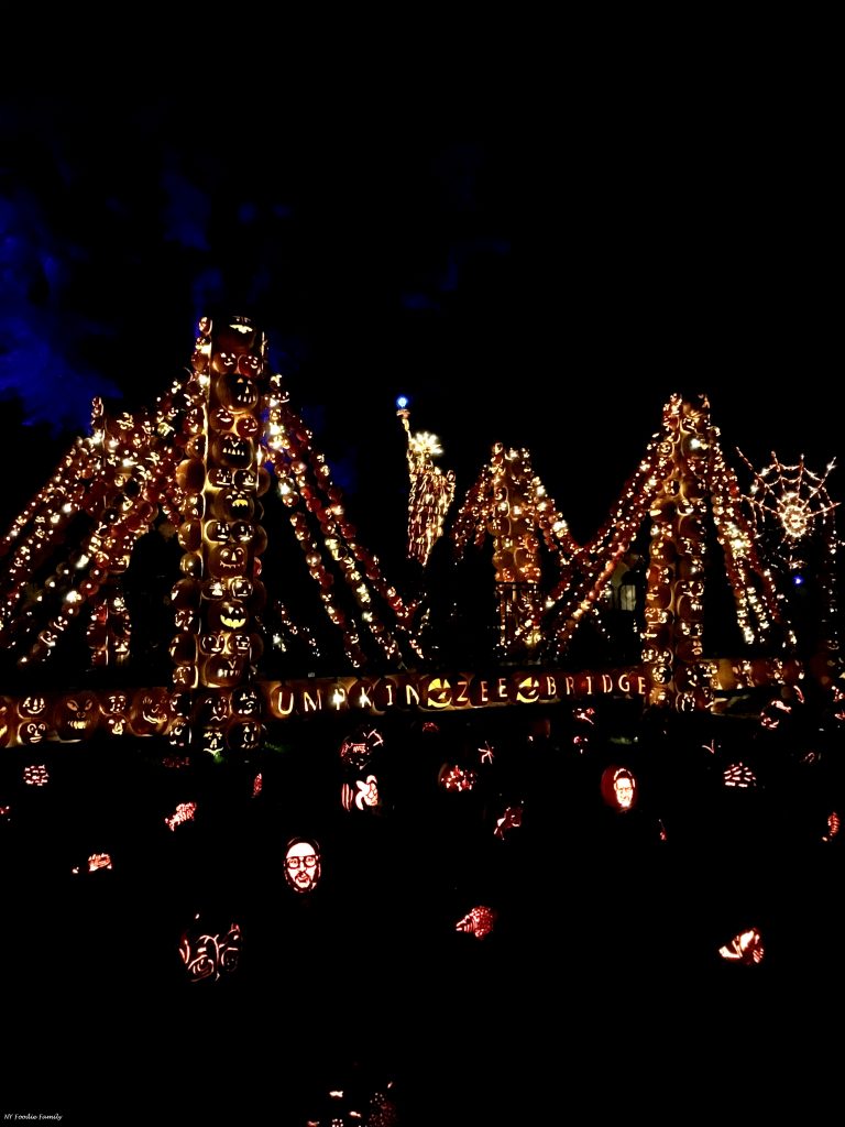 A display at the Great Jack O'Lantern Blaze 2017.