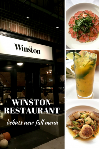 Winston Restaurant debuts new fall menu.