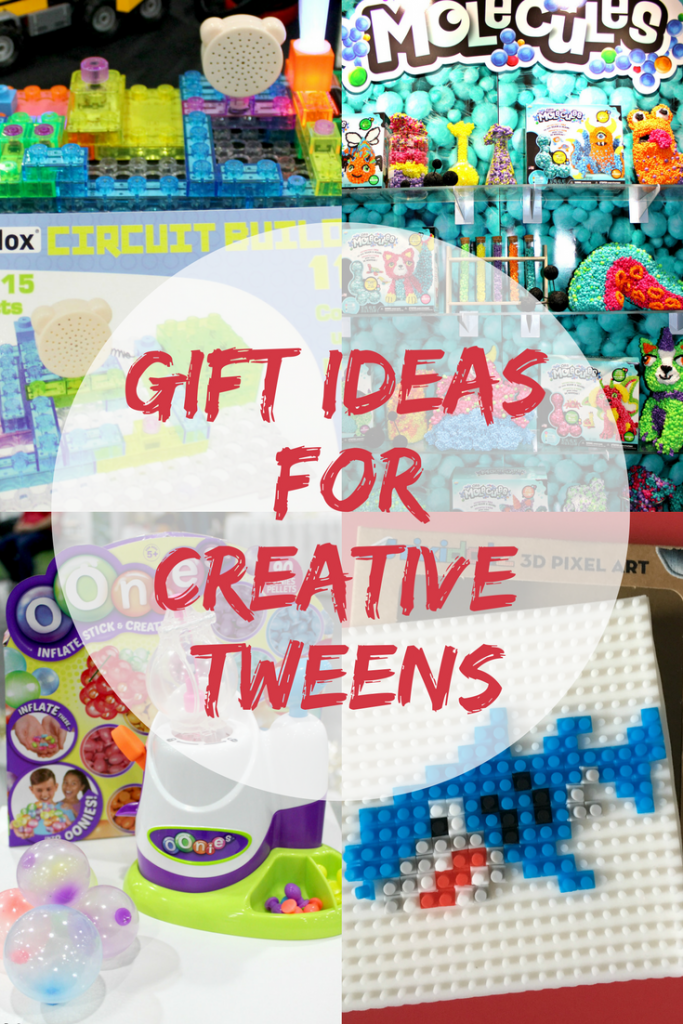 Gift ideas for creative tweens. Use this guide to shop for some of the more creative kids on your shopping list.