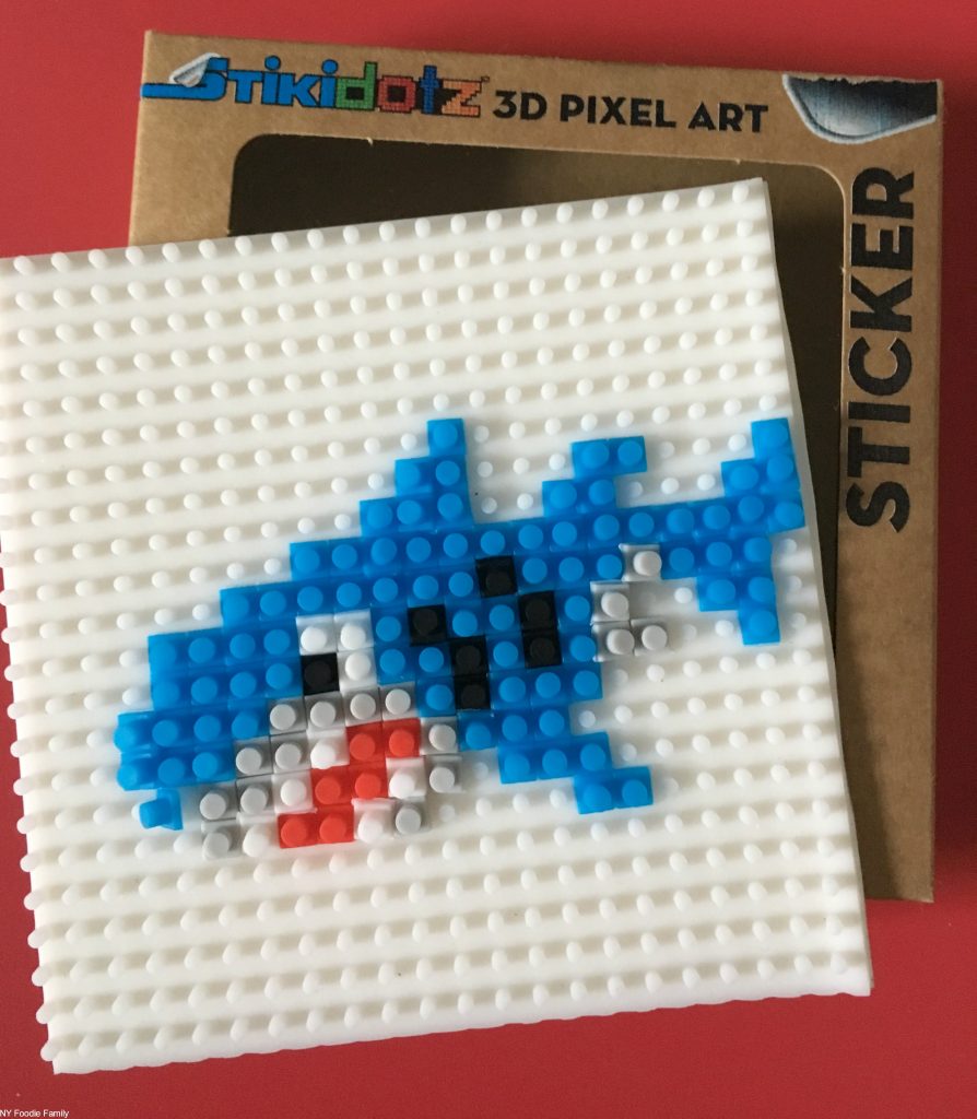 A fun, new gift idea for creative tweens. They can create pixelated stickers. 