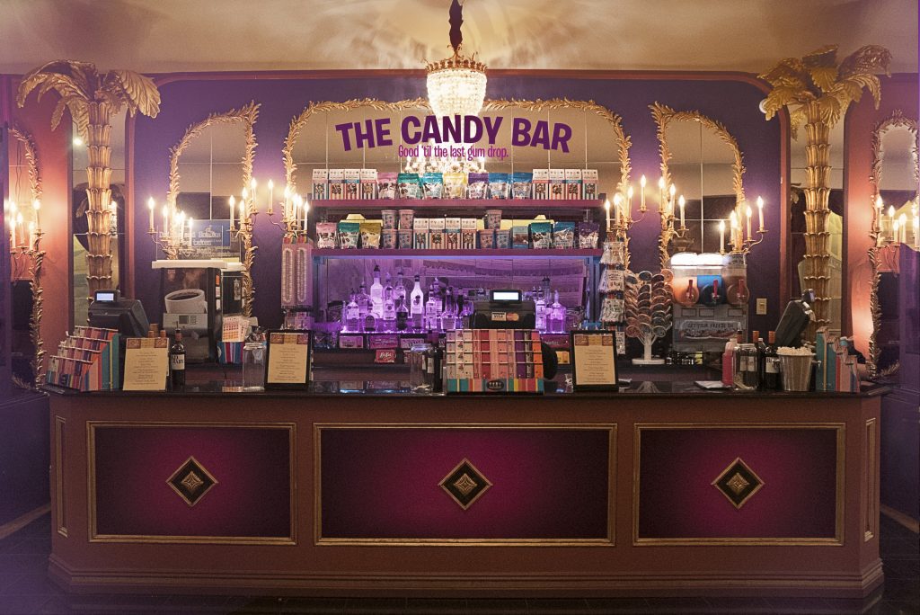 The Candy Bar at Charlie and the Chocolate Factory musical.