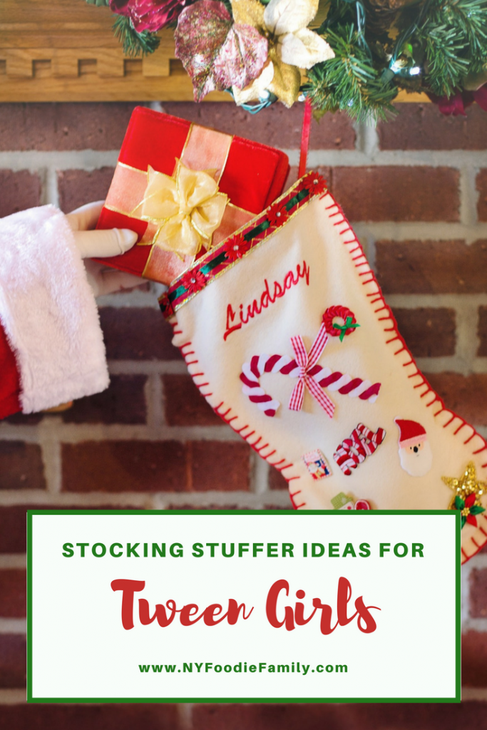 Check out this gift guide for ideas of stocking stuffers for tween girls.