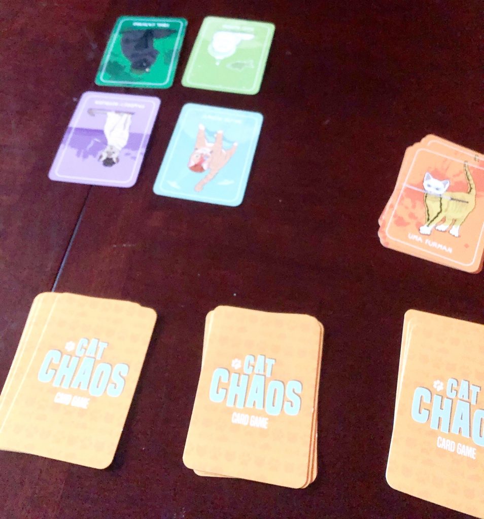  Ginger Fox - Cat Chaos Card Swapping Game. Fast-Paced Card Game.  Family Games for Ages 8 and Over. Great Addition to Board Games and Party  Games. Fun Games for Family Game